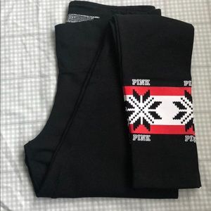 VS Pink Seasonal leggings